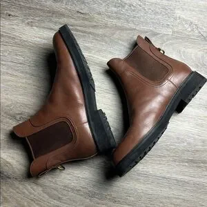 Cole Haan Men\'s Brown Leather Chelsea Boots Size 11B Cole Haan | Shoes | Cole Haan Mens Brown Leather Chelsea  main image 4